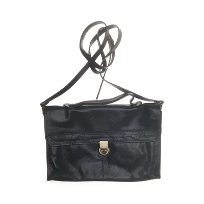 Briefcase (Black) from Burkelys Leather House