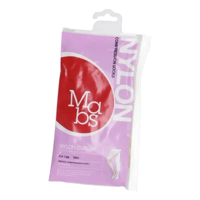 Chaussettes hautes (Beige) de Mabs Nylon