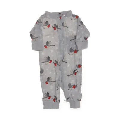 Sparkdräkt (Grå, Flerfärgad) från Lindex Baby Bomull
