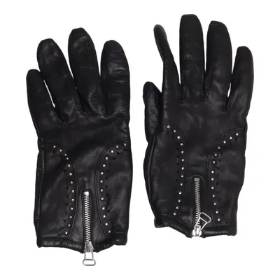 Läderhandskar (Svart) från Filippa K Skinn, Nylon, Ull