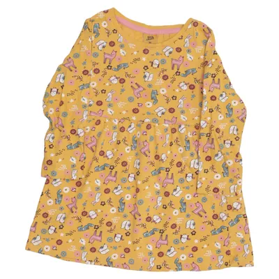 Dress (Yellow, Multicolored) from Kiki & Koko Cotton