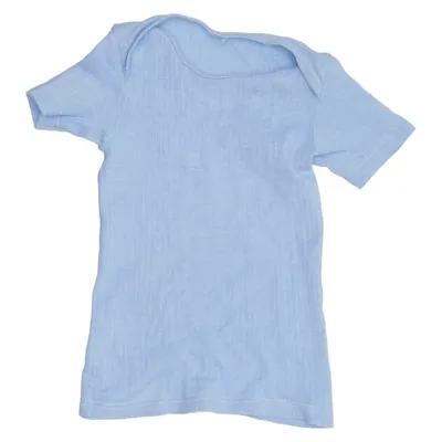 T-shirt (Blue) from Cosilana Cotton, Wool