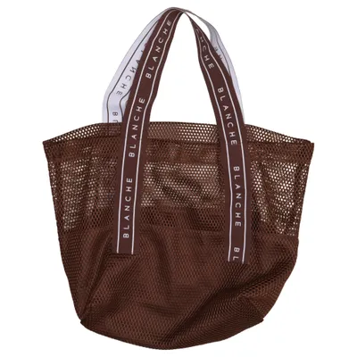Beach bag (TOTE-BL LOGO) from Blanche Cotton, Recycled polyester