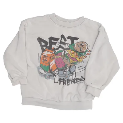 Collegetröja (Vit) från H&M Kids Bomull, Polyester