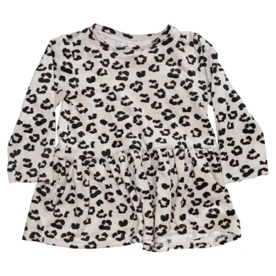 Dress (Beige, Black) from Mywear Young Elastane, Polyester