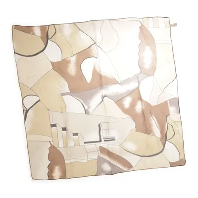 Scarf (Beige, Brun, Grå)