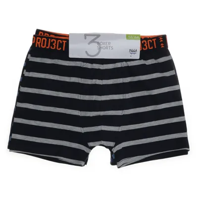 Ondergoed (Grijs, Blauw) van Yigga Katoen, Elastaan, Polyester