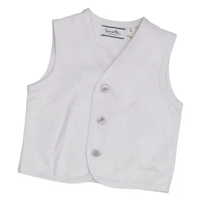 Gilet de costume (Gris) de Sanetta Coton biologique