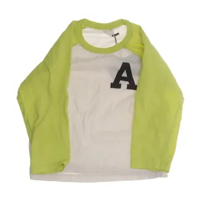 Baseball T-shirt (White, Yellow) from Arket Cotton