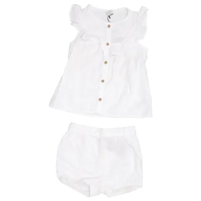 Ensemble (Blanc) de H&M Baby Coton
