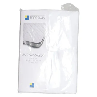 Mattress cover (White) from Borganäs Cotton, Polyester