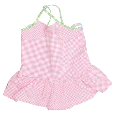Badedragt (Pink, Hvid) fra Ralph Lauren Elastan, Nylon, Polyester