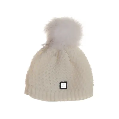 Pompon muts (Wit) van Equiline Acryl, Polyester