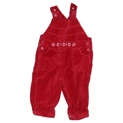 Salopette (Rouge) de Fix by Lindex Coton, Polyester