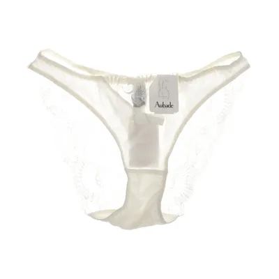 Panties (White) from Aubade Cotton, Elastane, Polyamide, Polyester