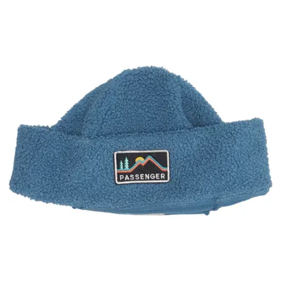 Beanie (Blauw) van Passenger Gerecycled polyester