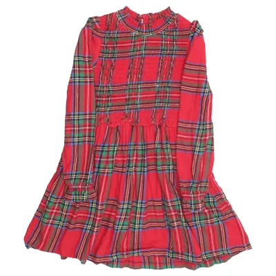 Klänning (Röd, Flerfärgad) från Wonder Nation Bomull, Återvunnen polyester
