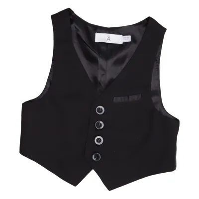 Jakkesætsvest (Sort) fra Åhléns Polyester, Viscose