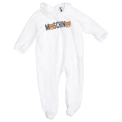 Rompers (White) from Moschino Baby
