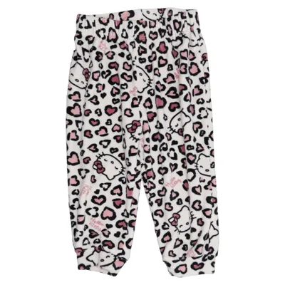 Sweatpants (White, Black, Pink) from Hello Kitty Elastane, Polyester