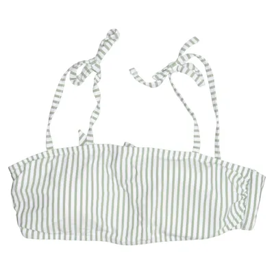 Bikiniöverdel (Grön, Vit) från H&M Elastan, Polyamid, Polyester