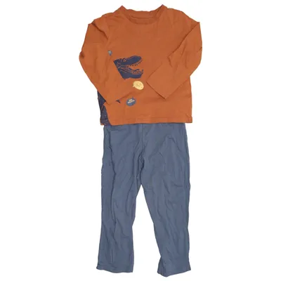Pajamas (Orange, Blue, Multicolored) from Vertbaudet Cotton