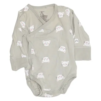 Body (Grün) von Lindex Baby Baumwolle, Elasthan
