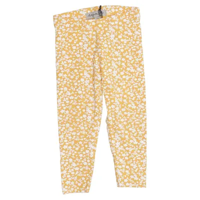 Leggings (Geel, Wit) van Amy & Lucy Elastaan, Organisch katoen