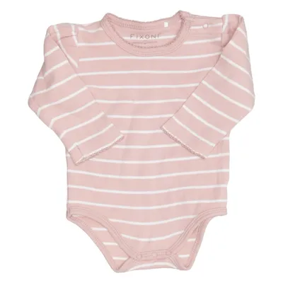 Romper (Roze, Wit) van Fixoni Organisch katoen