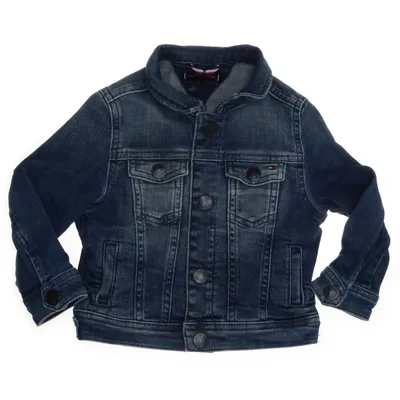 Jeansjacka (Blå) från Tommy Hilfiger Bomull, Elastan