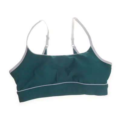 Sports-BH (Grøn, Hvid) fra Stronger Elastan, Polyester