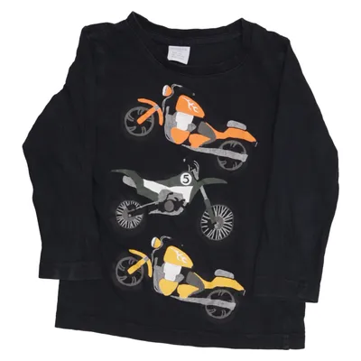 Langarmshirt (Schwarz, Mehrfarbig) von Lindex Kids Baumwolle