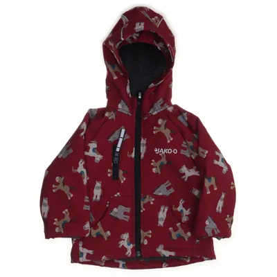 Jacka (Röd, Flerfärgad) från Jako-O Elastan, Polyester