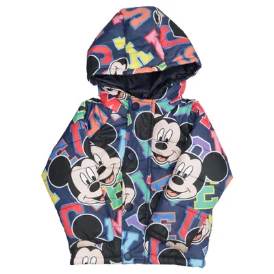 Winterjas (Blauw, Meerkleurig) van Disney Polyester