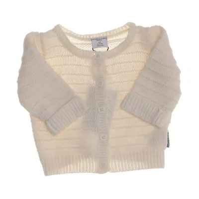 Cardigan (Wit) van Polarn O. Pyret Katoen