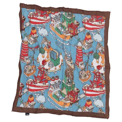 Bandana (Blå, Flerfärgad) från Polarn O. Pyret