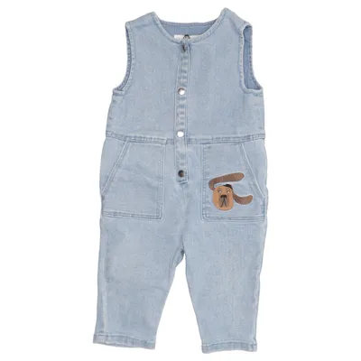 Dungarees (Blue) from Minimarket Cotton, Elastane, Polyester, Viscose