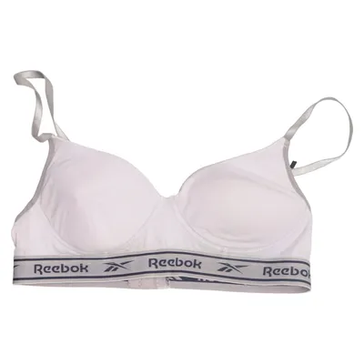 Brassière (Beige) de Reebok Coton, Élasthane