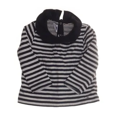 Lange mouwen shirt (Blauw, Wit) van Petit Bateau Katoen