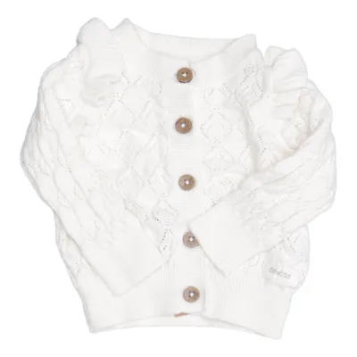 Cardigan (White) from Newbie by KappAhl Cotton