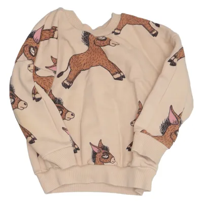 Sweatshirt (Beige, Bruin) van Mini Rodini Organisch katoen