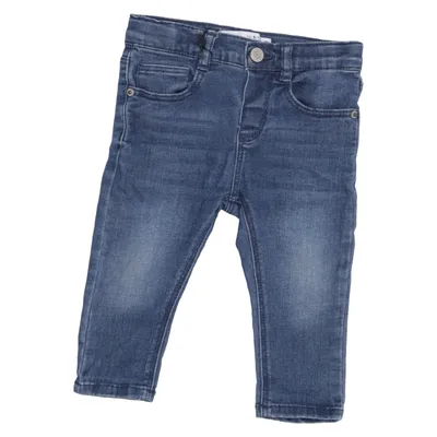 Jeans (Blå) från Zara Baby Bomull, Elastan, Polyester