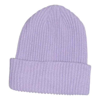 Beanie (Purple) from Pieces Acrylic, Polyester