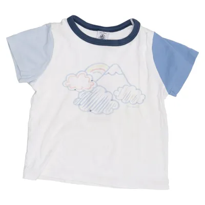 T-shirt (Blanc, Bleu, Multicolore) de Petit Bateau
