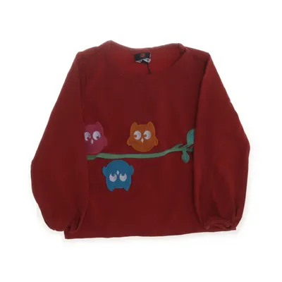 Långärmad t-shirt (Röd, Flerfärgad) från Jako-O Bomull, Elastan