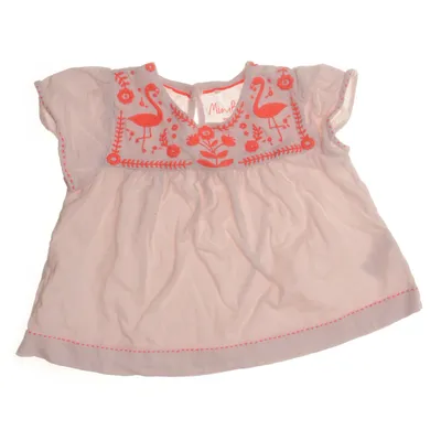 Klänning (Rosa, Orange) från Mini Boden Bomull, Modal