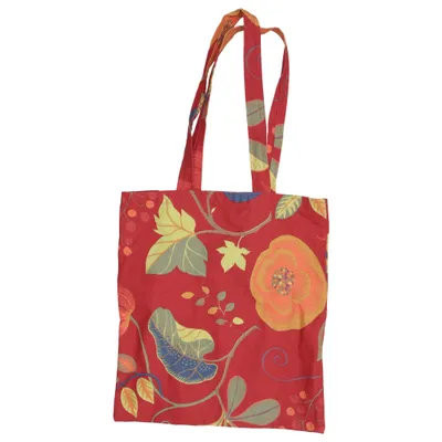 Canvas bag (Red, Multicolored)