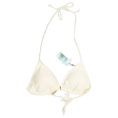 Haut de bikini (Jaune) de Nor Élasthane, Polyamide, Polyester