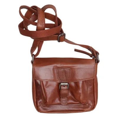 Sac à bandoulière (Marron) de Spikes & Sparrow Coton, Cuir, Polyester