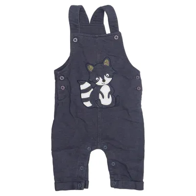 Tuinbroek (Blauw) van Pusblu Katoen, Polyester